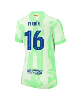 Barcelona Fermin Lopez #16 Ausweichtrikot für Frauen 2024-25 Kurzarm